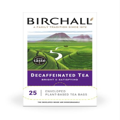 Birchall Decaffeinated Breakfast Tea Bags, The Perfect Decaf Tea for a Classic English Breakfast, Decaffeinated Plant Based Tea Bags, 6 Boxes Of 25 Tagged Tea Bags