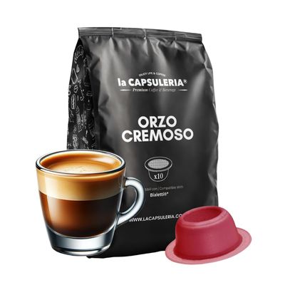 BARLEY coffee (80 Capsules) compatible with Bialetti - (La Capsuleria)