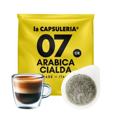 100% ARABICA coffee (100 Paper Pods) ESE 44mm System - (La Capsuleria)