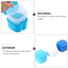 COHEALI 3pcs Denture Storage Box Artificial Tooth Holder Filter Easy to Clean Convenient for Oral Care Includes White Light Dark Containers view 4