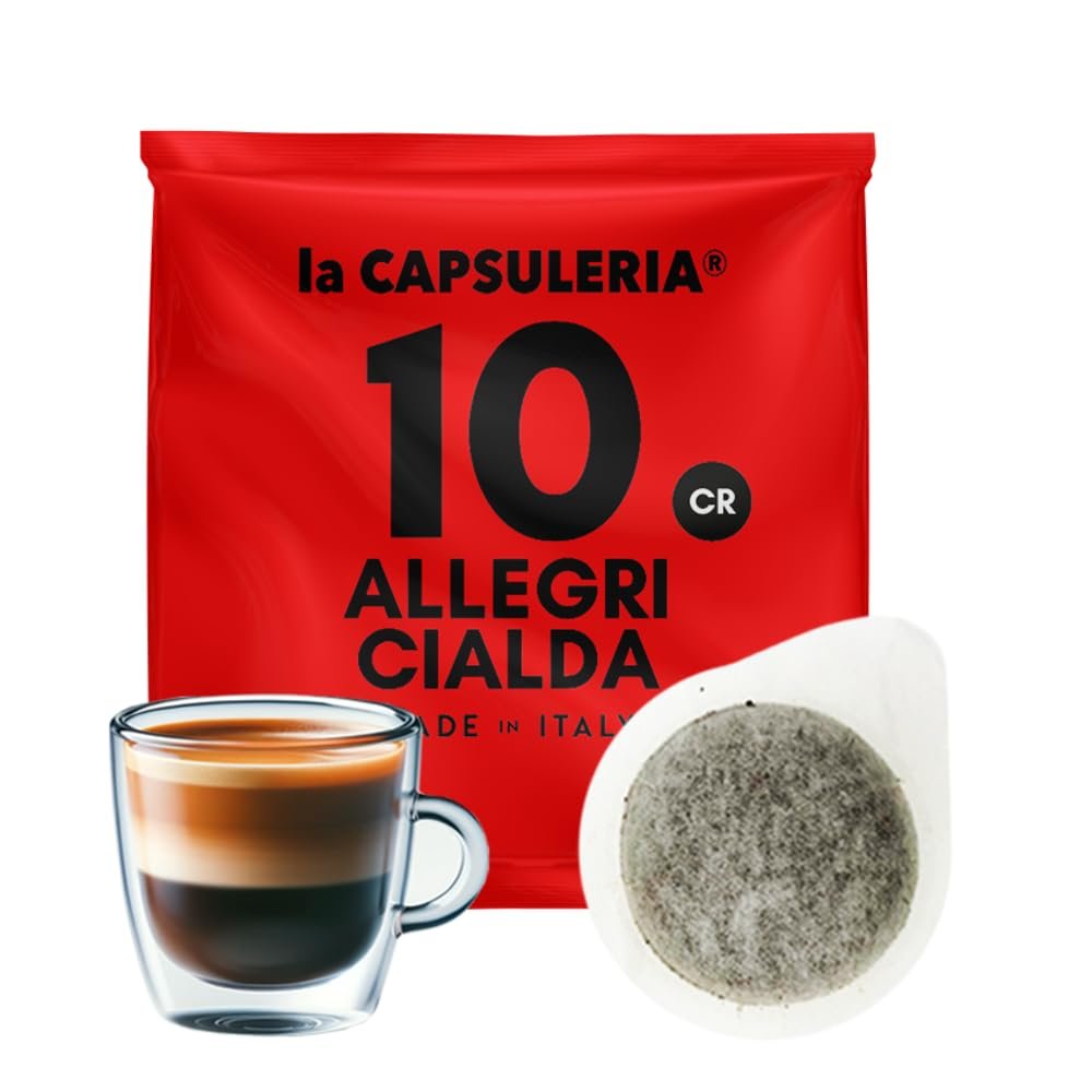 ALLEGRI coffee - espresso (100 Paper Pods) ESE 44mm System - (La Capsuleria)