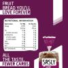 SRSLY Low Carb Keto Fruit Bread - 2.4g Carbs, 69 Kcals, 4g Protein - Freshly Baked with Orange & Cinnamon - Sugarwise Certified High Protein Lower Calorie Bread view 2