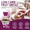 SRSLY Low Carb Keto Fruit Bread - 2.4g Carbs, 69 Kcals, 4g Protein - Freshly Baked with Orange & Cinnamon - Sugarwise Certified High Protein Lower Calorie Bread view 3