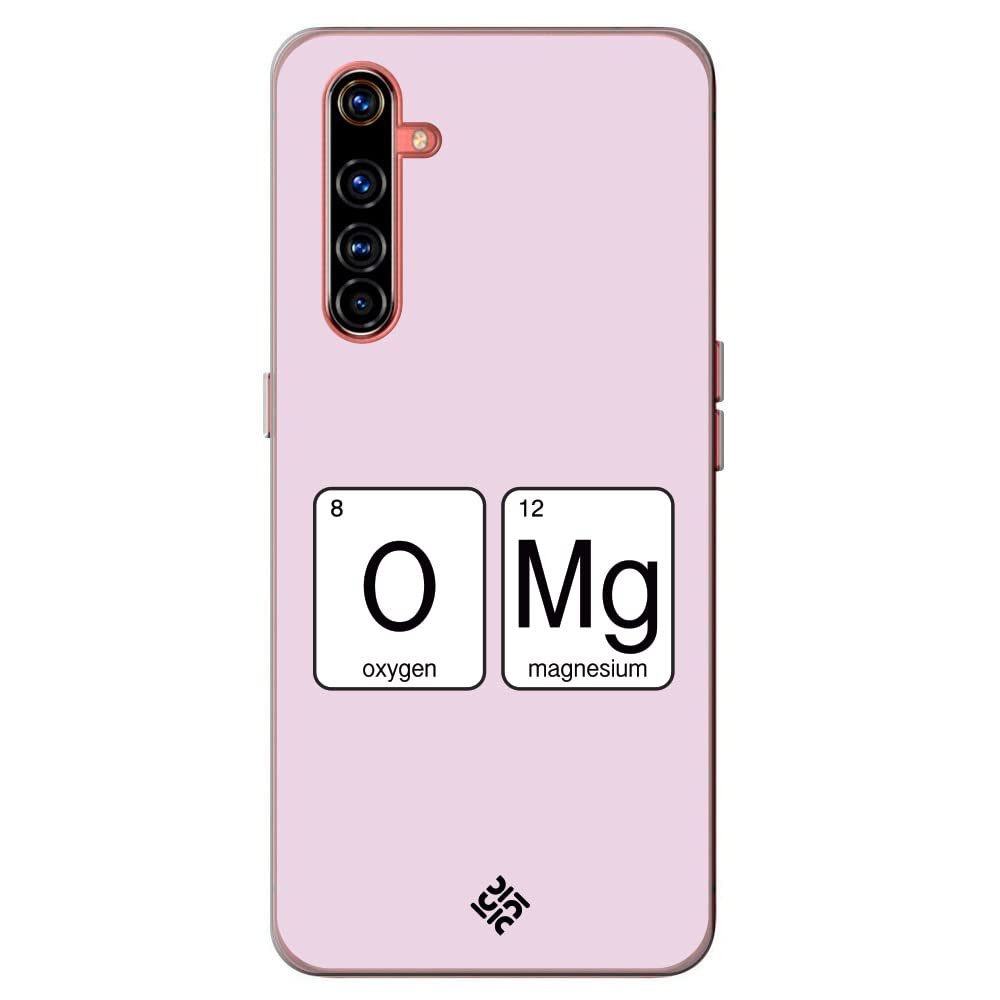Movilshop Case for [ Realme X50 Pro ] Cool Phrases [ Oxygen + Magnesium  GMO] Transparent Flexible Silicone Case Cover Gel for Smartphone.