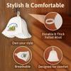 ASKOLD Wool Sauna Hat Dont Worry in Life Banya Hat for Men - Wool Felt Banya Cap for Men Wool Sauna Hat 3mm for Women to Protect Hair view 3