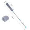 Cyrank Retractable Gap Dust Brush for Under Furniture Bed Couch Fridge, Flexible Under Fridge & Appliance Duster Telescopic Dust Brush Microfiber Replacement Gap Duster for Home Corner(Grey) view 2