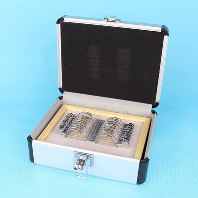 22PCS Optical Opthalmic Progressive Lens Set Trial Lens Case Aluminium Case