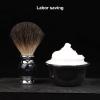5Pcs Beard Shaving Foam Bowl, Plastic Men Shaving Soap Bowl Mini Portable Beard Shaving Bowl for Barber Salon or Home view 4