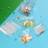 125 Packs 6 Mil Durable Pill Bags BPA Free Pill Pouch 3 x 2.75 Inch Write-on Label Seal Waterproof Reusable Clear Small Ziplock Plastic Bags for Travel Pill Organizer, Jewelry and Small Craft Pieces view 2