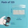 125 Packs 6 Mil Durable Pill Bags BPA Free Pill Pouch 3 x 2.75 Inch Write-on Label Seal Waterproof Reusable Clear Small Ziplock Plastic Bags for Travel Pill Organizer, Jewelry and Small Craft Pieces view 4