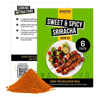 Spicentice Sriracha Recipe Kits (Pack of 6)