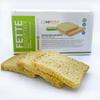 Keto and Gluten-Free Toasted Bread Slices, 1% sugar, 120g (3x40g) - Keto Bread Toast, Bread for Keto Diet, Low Carbohydrate Diet - Low Glycemic Index Bread.