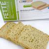 Keto and Gluten-Free Toasted Bread Slices, 1% sugar, 120g (3x40g) - Keto Bread Toast, Bread for Keto Diet, Low Carbohydrate Diet - Low Glycemic Index Bread. view 3