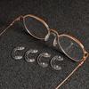 10 Pcs Silicone Glasses Nose Pads U Shaped Strap Bridge Nose Pads Screw-in Eyeglasses Nose Pads Anti-slip Nose Pad Eyewear Accessory view 2