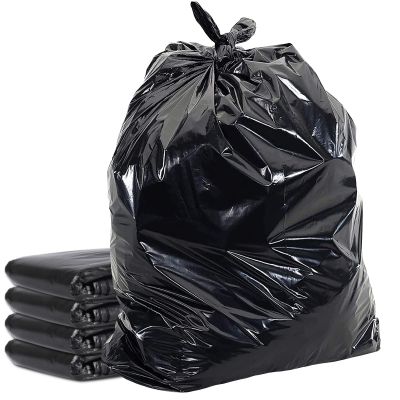 HOMESmith Extra Large & Extra Heavy Duty Refuse Sacks, Black Colour Bin Bags Pack of 10