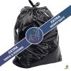 HOMESmith Extra Large & Extra Heavy Duty Refuse Sacks, Black Colour Bin Bags Pack of 10 view 3