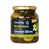 Clearspring Bio Kitchen Organic/Demeter Gherkin Slices (Sweet & Sour) 350g view 1