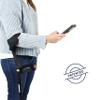 KMINA Elbow Crutch Pads with Velcro (x2 Units), Comfy Covers, Patented - Made in Europe view 2