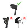 KMINA Elbow Crutch Pads with Velcro (x2 Units), Comfy Covers, Patented - Made in Europe view 3