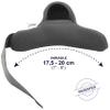 KMINA Elbow Crutch Pads with Velcro (x2 Units), Comfy Covers, Patented - Made in Europe view 4