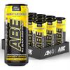 Applied Nutrition ABE Pre Workout Cans - All Black Everything Energy + Performance Drink, ABE Carbonated Beverage Sugar Free with Caffeine (Pack of 12 Cans x 330ml) (Cloudy Lemonade) view 1
