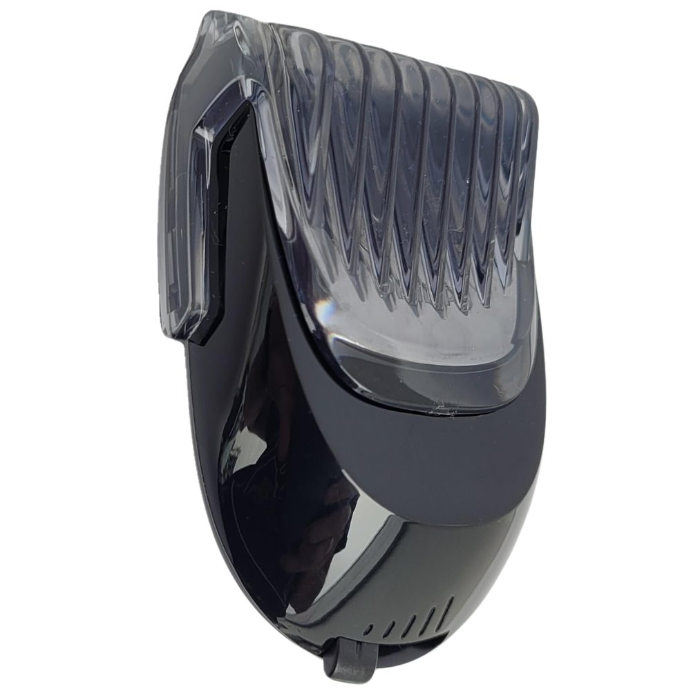 Click-on Beard Styler Attachment RQ111 RQ111/60 Compatible with Philips Adjustable, Black, Trimming with Styling and Shaving Series S5000 S7000 S9000