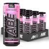 Applied Nutrition ABE Pre Workout Cans - All Black Everything Energy + Performance Drink, ABE Carbonated Beverage Sugar Free with Caffeine (Pack of 12 Cans x 330ml) (Fruit Candy) view 1