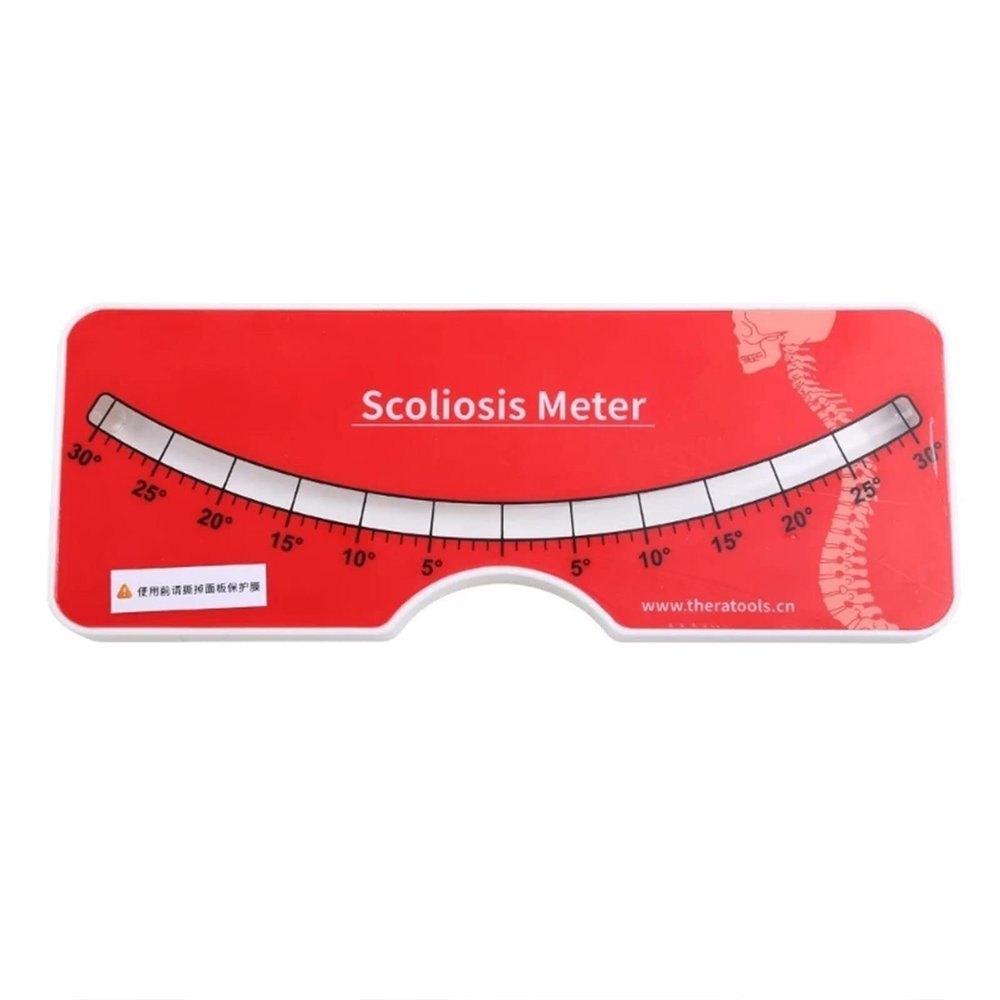 VEXIGO Portable Scoliosis Meter 030 Testing Scoliosis Test Meter Scoliosis Measurement Accurate Data Back Spine Diagnosis(Color:A)