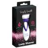 BargainsMania Simply Smooth Lady Shaver - with A Protective Cap for Safe Storage - Usable in Wet/Dry Conditions - Blade Refills with Flexiball Technology - Showerproof - Purple view 1
