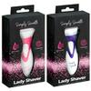 BargainsMania Simply Smooth Lady Shaver - with A Protective Cap for Safe Storage - Usable in Wet/Dry Conditions - Blade Refills with Flexiball Technology - Showerproof - Purple view 2