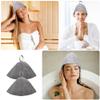 Beavorty 3pcs Thickened Sauna Shower Cap Sauna Hair Protecting Hats Supplies for Bathing Stylish Accessories for Home Steam Supple Head Protector Breathable Felt Material view 2