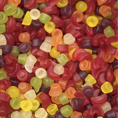 Retro Classic Cherry Lip & Floral Gum Sweets Different Sizes from 500g - 4.5kg (Squirrel Cherry Lips & Floral Gums, 500g)