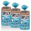 SRSLY Low Carb Keto Bread - Only 0.7g Carbs & 43 Kcals Per Slice - Freshly Baked Light & Fluffy  Sugarwise Certified Low Sugar Bread - High Protein High Fibre - 1 Sliced Loaf - Pack of 3 view 1