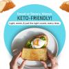 SRSLY Low Carb Keto Bread - Only 0.7g Carbs & 43 Kcals Per Slice - Freshly Baked Light & Fluffy  Sugarwise Certified Low Sugar Bread - High Protein High Fibre - 1 Sliced Loaf - Pack of 3 view 4