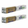 2 Rolls x Aluminium Foil Roll 29.5CM x 9M Kitchen Foil Tin Foil Roll 10.5 Micron Thick & Durable Foil Wrap Sheet for Food Service Catering Restaurants Delis Cooking Baking Grilling Roasting BBQ Home view 1