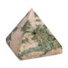 RAJNI Crystal Pyramid for Meditation and Yoga, Reiki Healing Stones, Healing Crystals Set for Positive Energy Chakra Pyramid Unakite Stone Birthday Gift view 1