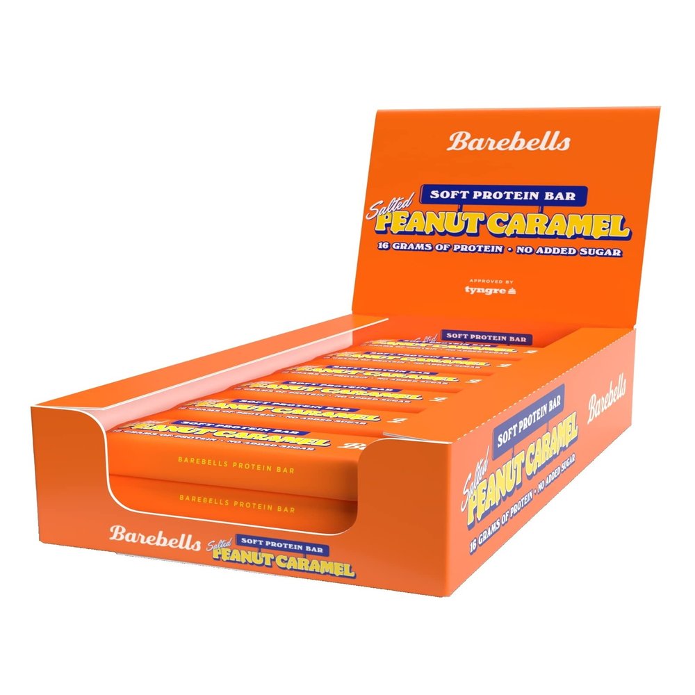 BAREBELLS Salted Peanut Caramel 12 Pack 55g