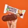 Flower & White Orange Chocolate Vegan Meringue Bars 15 Pack (15 x 20g) | Plant-Based Chocolate Bar, Low-Calorie Snack, Gluten-Free | Under 100 Calories Per Bar, Natural Flavours | Packaging May Vary view 4