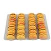 Passionfruit & Chocolate Flavoured Macarons Selection - Tray of 24 view 2