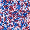 A Pinch Of - Glimmer Pearls - Red, White & Blue - Mini Pouch - 30g. Part of our Great British Range, a beautiful mix of sugar pearls, Just enough for a single bake (Glimmer RWB) view 2