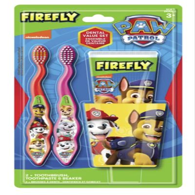Firefly Paw Patrol Kids Dental Value Set Brush, Cap & Bonus Essentials 1 Count