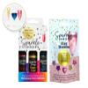 Sparkle Drops Unicorn Shimmer Bundle - Blue Raspberry, Passion Fruit Syrups & Passion Fruit Fizz Bomb Stars for Drinks, Gin, Cocktails, Sparkling Wine and Prosecco view 1
