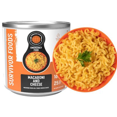 EXPEDITION FOODS expeditionfoods.com Macaroni and Cheese (Case of 6 tins)