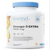 Osavi Omega3 Extra Molecularly Distilled 1300 mg  120 Softgels | Lemon Flavor | EPA & DHA for Heart Health, Brain Function, and Vision I Molecular Distillation for Maximum Purity view 1