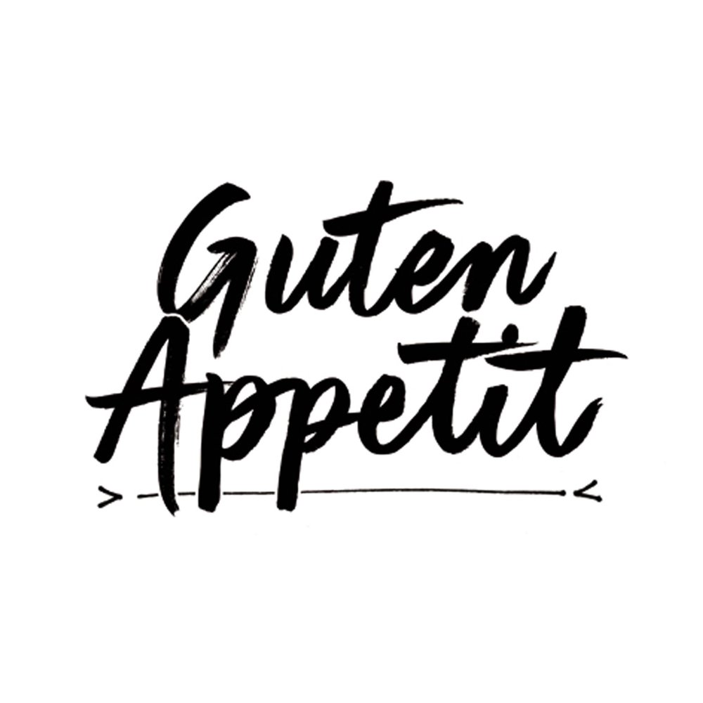 20 Napkins Guten Appetit | Bon Appetit | Saying | Food | Guests | Table Decoration | Decoupage | Napkin Technology 33 x 33 cm