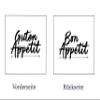 20 Napkins Guten Appetit | Bon Appetit | Saying | Food | Guests | Table Decoration | Decoupage | Napkin Technology 33 x 33 cm view 3