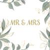 16 Napkins Moments Wedding Wedding Bride and Groom 33 x 33 cm view 1