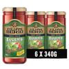 Filippo Berio Pasta Sauce, Basil Pasta Sauce, Vegan, Bulk Pack of 6 x 340g view 1