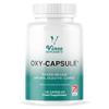 Vinco Supplements Oxy-Capsule Magnesium Compound - Vegan Oxygen Powder Natural Colon Cleanser - Gas Relief, Bloating Relief, Constipation Relief - Intestinal Cleanser for Adults - 120 Count view 1