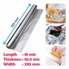 18M Aluminium Foil Paper 10.5 Micron 29.5cm x 18m Tin Foil Recyclable Aluminium Sandwich Sheet Wrapping Paper Foil Wrap Food Service Catering for Grilling Baking Roasting Home Restaurant-20 Rolls view 2